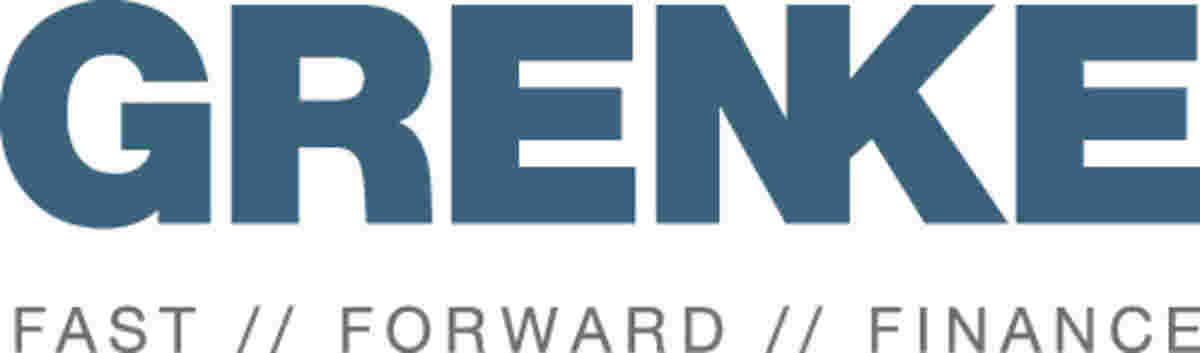 Logo und Slogan von GRENKE